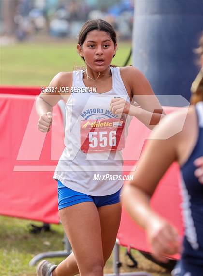 Thumbnail 1 in CIF Central Section Cross Country Championships (Girls D3 Race) photogallery.