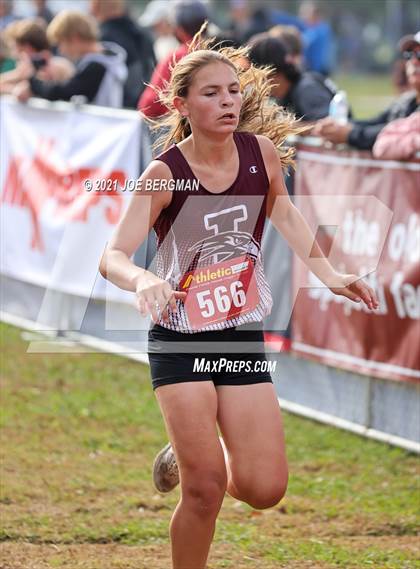 Thumbnail 3 in CIF Central Section Cross Country Championships (Girls D3 Race) photogallery.