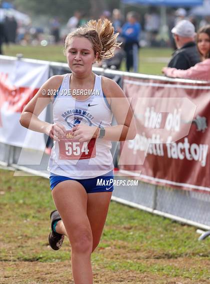Thumbnail 3 in CIF Central Section Cross Country Championships (Girls D3 Race) photogallery.
