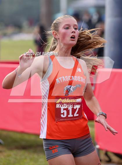 Thumbnail 1 in CIF Central Section Cross Country Championships (Girls D3 Race) photogallery.