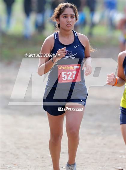 Thumbnail 3 in CIF Central Section Cross Country Championships (Girls D3 Race) photogallery.