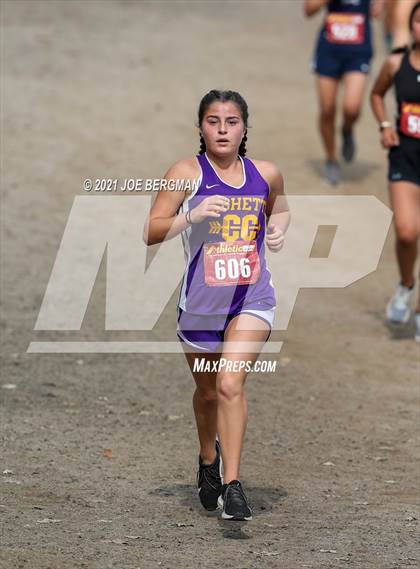 Thumbnail 3 in CIF Central Section Cross Country Championships (Girls D3 Race) photogallery.