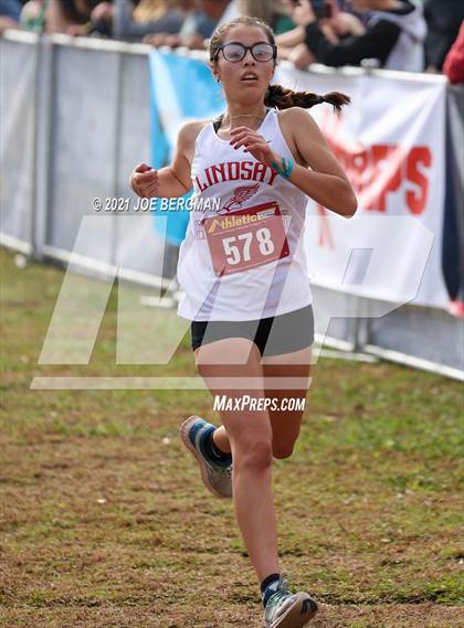 Thumbnail 2 in CIF Central Section Cross Country Championships (Girls D3 Race) photogallery.