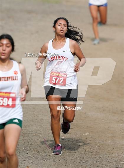 Thumbnail 1 in CIF Central Section Cross Country Championships (Girls D3 Race) photogallery.