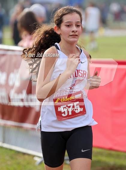 Thumbnail 3 in CIF Central Section Cross Country Championships (Girls D3 Race) photogallery.