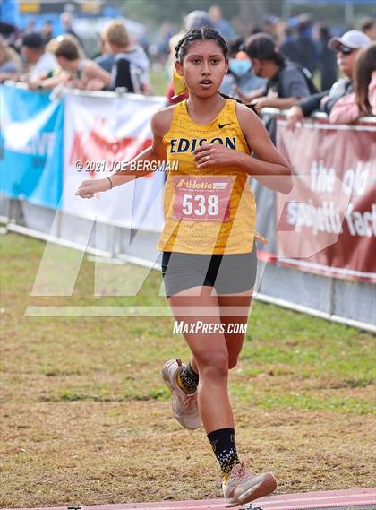 Thumbnail 1 in CIF Central Section Cross Country Championships (Girls D3 Race) photogallery.