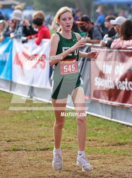 Thumbnail 1 in CIF Central Section Cross Country Championships (Girls D3 Race) photogallery.