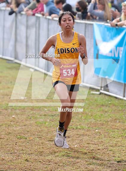 Thumbnail 1 in CIF Central Section Cross Country Championships (Girls D3 Race) photogallery.