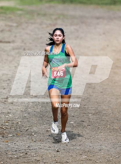 Thumbnail 1 in CIF Central Section Cross Country Championships (Girls D3 Race) photogallery.