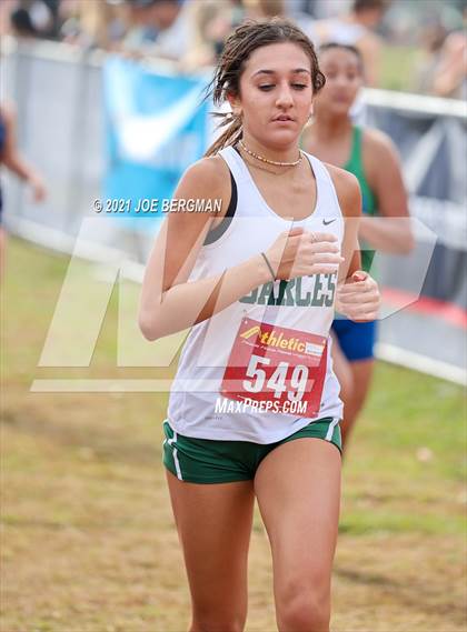 Thumbnail 3 in CIF Central Section Cross Country Championships (Girls D3 Race) photogallery.