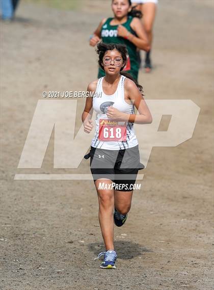 Thumbnail 3 in CIF Central Section Cross Country Championships (Girls D3 Race) photogallery.