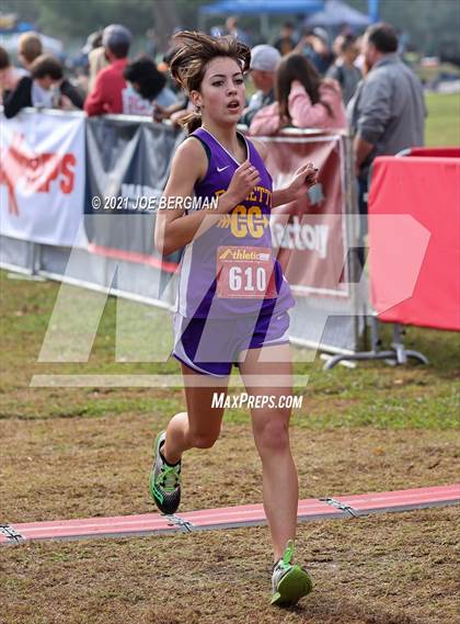 Thumbnail 1 in CIF Central Section Cross Country Championships (Girls D3 Race) photogallery.