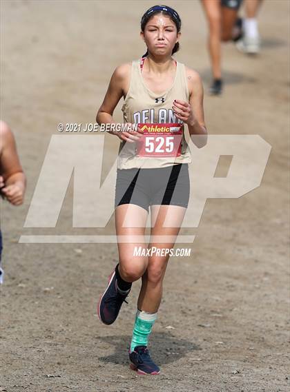 Thumbnail 2 in CIF Central Section Cross Country Championships (Girls D3 Race) photogallery.