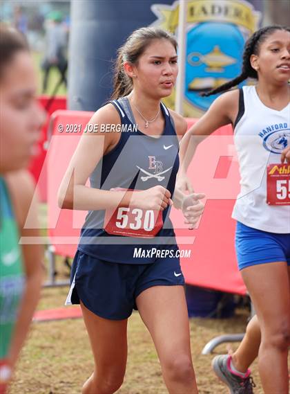 Thumbnail 3 in CIF Central Section Cross Country Championships (Girls D3 Race) photogallery.