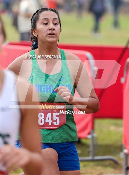 Thumbnail 2 in CIF Central Section Cross Country Championships (Girls D3 Race) photogallery.