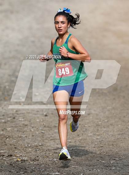 Thumbnail 3 in CIF Central Section Cross Country Championships (Girls D3 Race) photogallery.