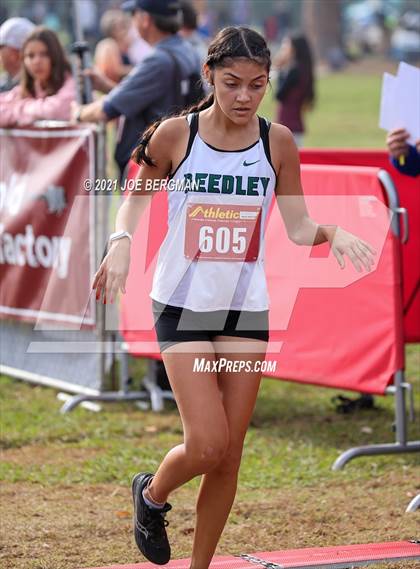 Thumbnail 2 in CIF Central Section Cross Country Championships (Girls D3 Race) photogallery.