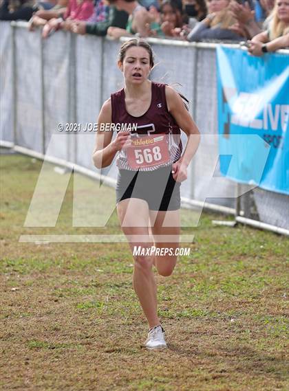 Thumbnail 3 in CIF Central Section Cross Country Championships (Girls D3 Race) photogallery.