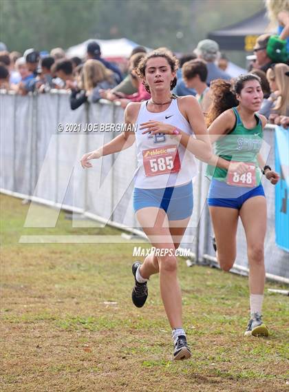 Thumbnail 1 in CIF Central Section Cross Country Championships (Girls D3 Race) photogallery.