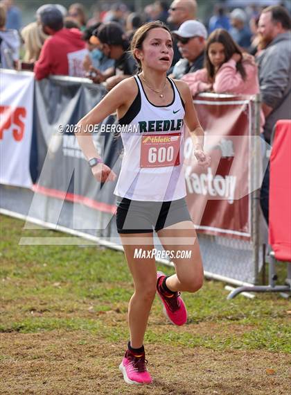Thumbnail 2 in CIF Central Section Cross Country Championships (Girls D3 Race) photogallery.