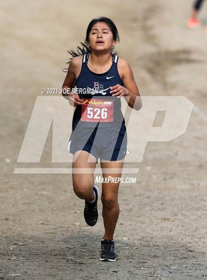 Thumbnail 3 in CIF Central Section Cross Country Championships (Girls D3 Race) photogallery.