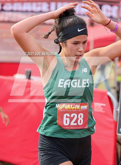 Thumbnail 3 in CIF Central Section Cross Country Championships (Girls D3 Race) photogallery.