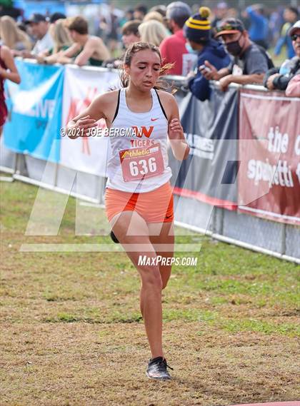 Thumbnail 3 in CIF Central Section Cross Country Championships (Girls D3 Race) photogallery.