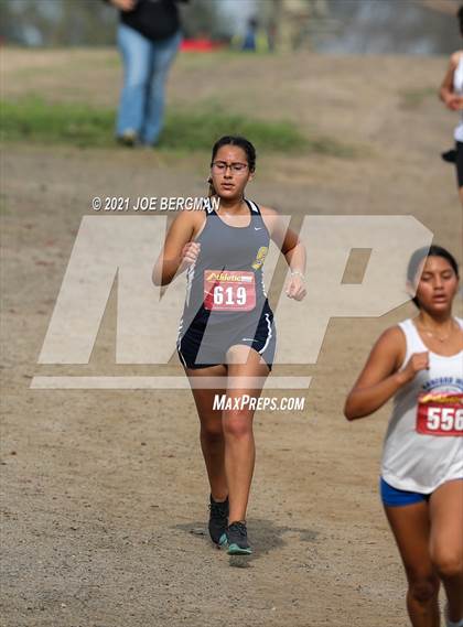 Thumbnail 2 in CIF Central Section Cross Country Championships (Girls D3 Race) photogallery.