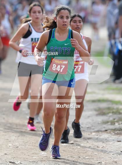 Thumbnail 1 in CIF Central Section Cross Country Championships (Girls D3 Race) photogallery.
