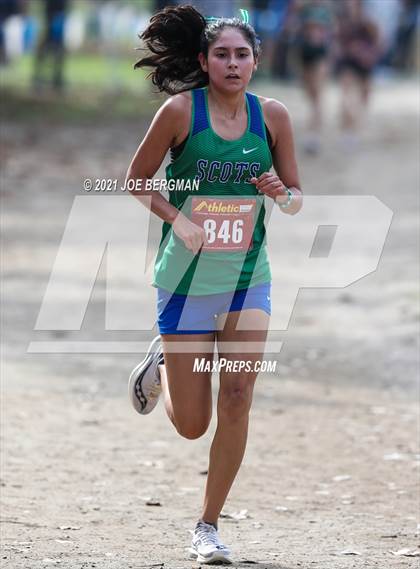 Thumbnail 3 in CIF Central Section Cross Country Championships (Girls D3 Race) photogallery.