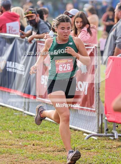 Thumbnail 1 in CIF Central Section Cross Country Championships (Girls D3 Race) photogallery.