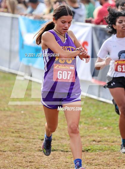 Thumbnail 1 in CIF Central Section Cross Country Championships (Girls D3 Race) photogallery.
