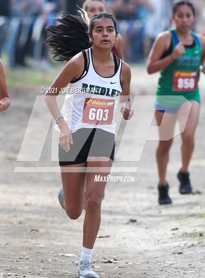 Thumbnail 1 in CIF Central Section Cross Country Championships (Girls D3 Race) photogallery.