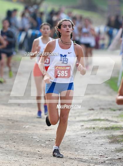 Thumbnail 1 in CIF Central Section Cross Country Championships (Girls D3 Race) photogallery.