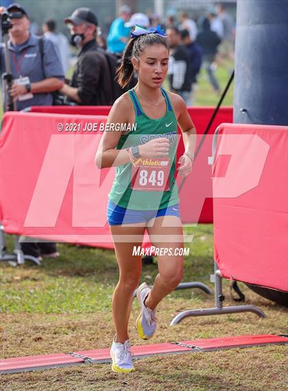 Thumbnail 1 in CIF Central Section Cross Country Championships (Girls D3 Race) photogallery.