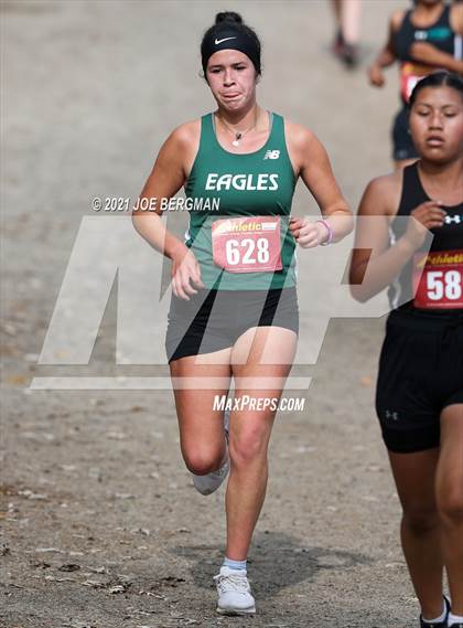 Thumbnail 1 in CIF Central Section Cross Country Championships (Girls D3 Race) photogallery.