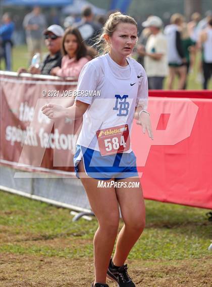 Thumbnail 1 in CIF Central Section Cross Country Championships (Girls D3 Race) photogallery.
