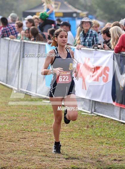 Thumbnail 3 in CIF Central Section Cross Country Championships (Girls D3 Race) photogallery.