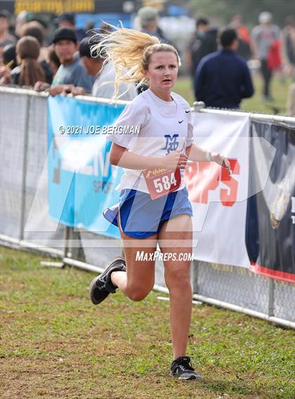 Thumbnail 3 in CIF Central Section Cross Country Championships (Girls D3 Race) photogallery.
