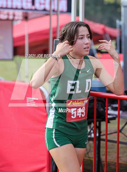Thumbnail 2 in CIF Central Section Cross Country Championships (Girls D3 Race) photogallery.