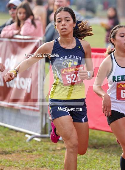 Thumbnail 1 in CIF Central Section Cross Country Championships (Girls D3 Race) photogallery.