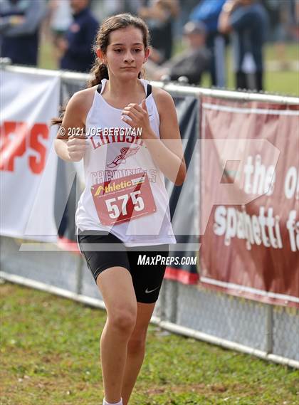 Thumbnail 2 in CIF Central Section Cross Country Championships (Girls D3 Race) photogallery.