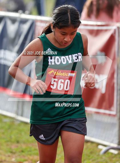 Thumbnail 1 in CIF Central Section Cross Country Championships (Girls D3 Race) photogallery.
