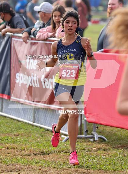 Thumbnail 3 in CIF Central Section Cross Country Championships (Girls D3 Race) photogallery.