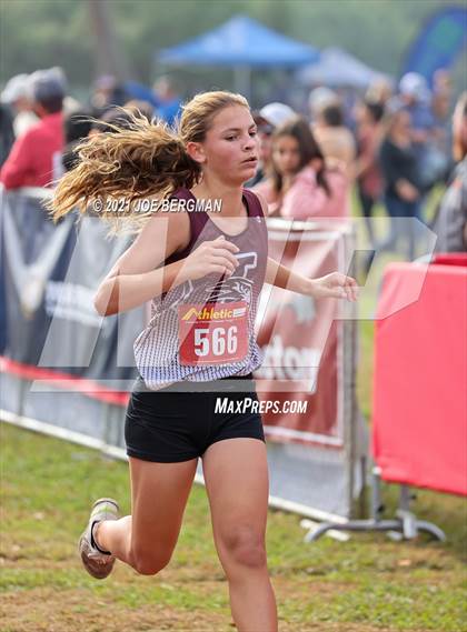 Thumbnail 1 in CIF Central Section Cross Country Championships (Girls D3 Race) photogallery.