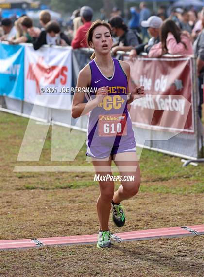 Thumbnail 3 in CIF Central Section Cross Country Championships (Girls D3 Race) photogallery.