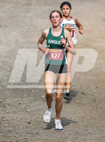 Thumbnail 1 in CIF Central Section Cross Country Championships (Girls D3 Race) photogallery.