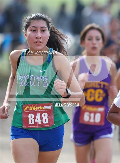 Thumbnail 1 in CIF Central Section Cross Country Championships (Girls D3 Race) photogallery.