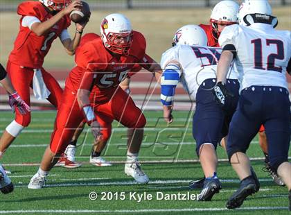 Thumbnail 2 in JV: Lubbock Trinity Christian @ Fort Worth Christian photogallery.