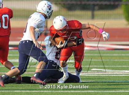 Thumbnail 1 in JV: Lubbock Trinity Christian @ Fort Worth Christian photogallery.